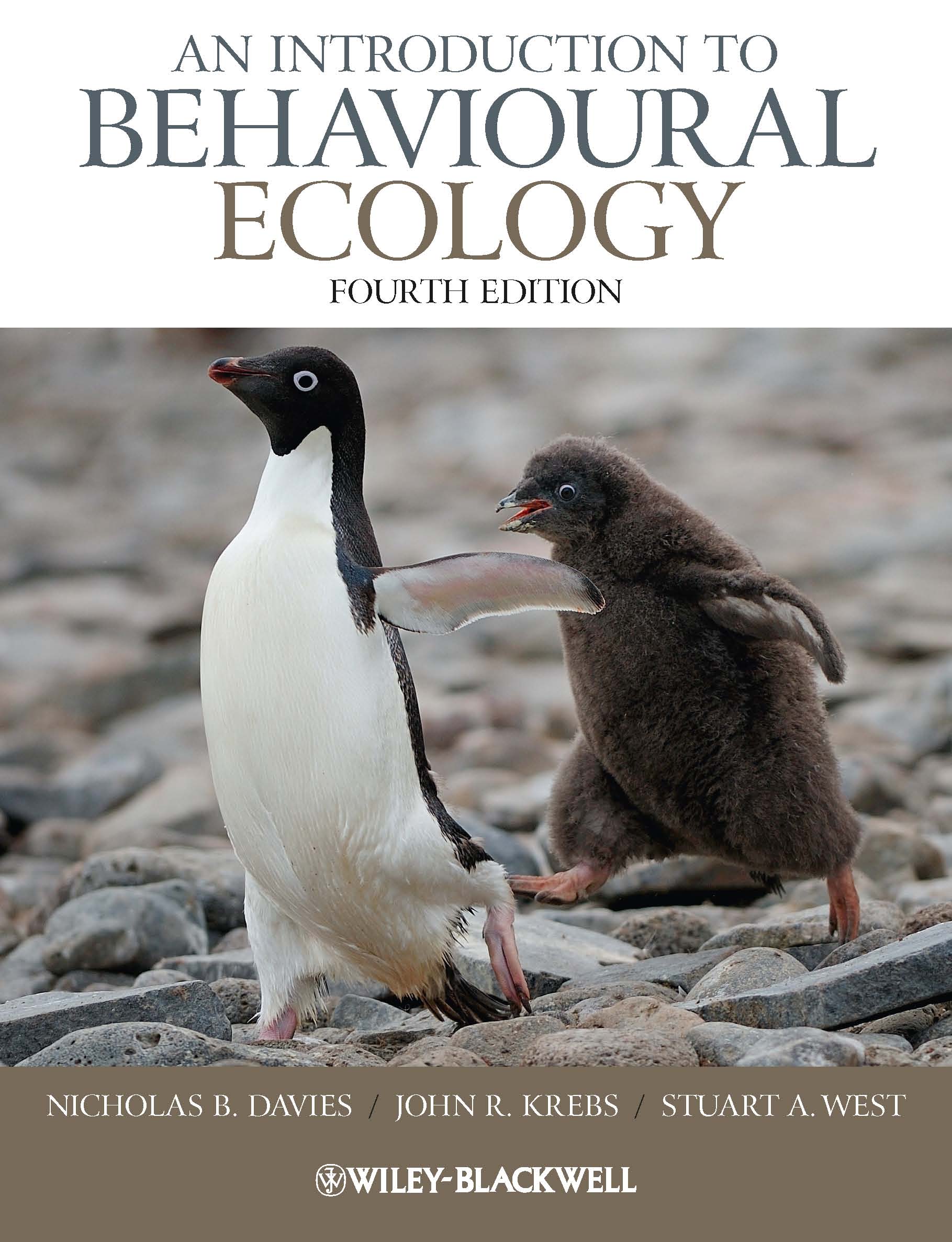 Introduction To Behavioural Ecology 4 